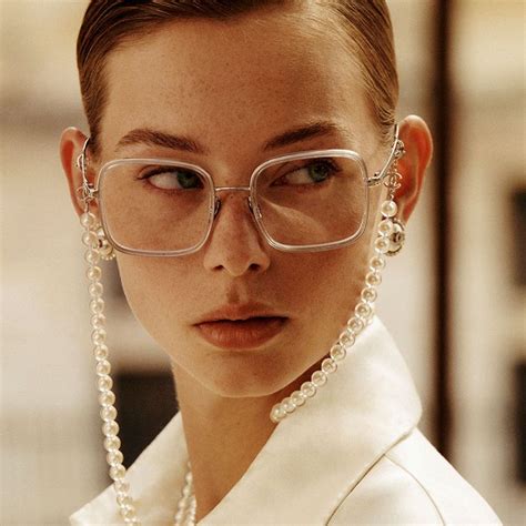 chanel eyewear glasses|Chanel oversized eyeglasses.